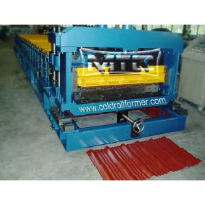 China Roof Step Tile Roll Forming Machine on sale