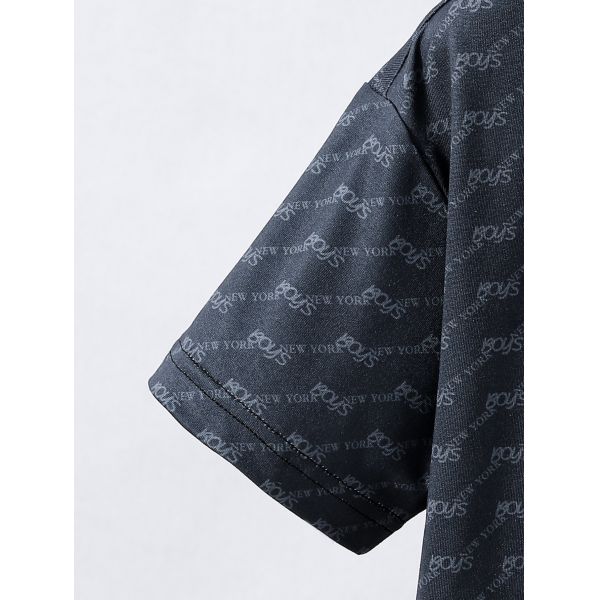 Custom Children Short Sleeve T Shirts With 100% Cotton 180gsm Fabric Material