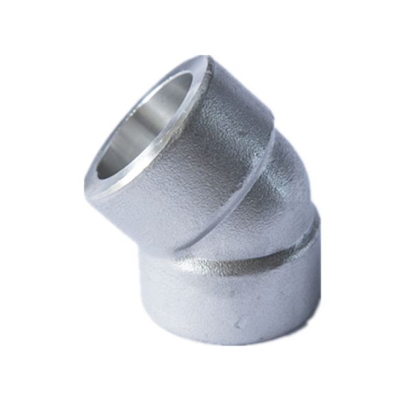 WP304 Butt Welded Steel Tee Elbow Threaded Pipe Fitting Stainless