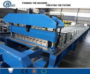 China Customized Metal Roofing Roll Forming Machine Color Coated Surface Treatment wholesale