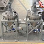 Conical Mixer for Uniform Mixing of Powder and Granular Materials in Chemical