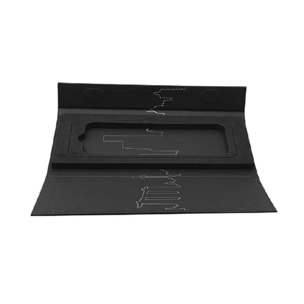 Customized Phone Gift Box Packaging / Rigid Cardboard Boxes CMYK Color