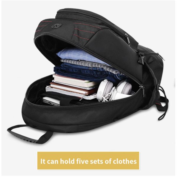 Computer Interlayer Oxford Waterproof Backpack Multifunctional 70l Travel Backpack