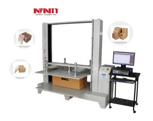 China Servo Control Paper Box Stacking Testing Package Compression Strength Test Machine wholesale