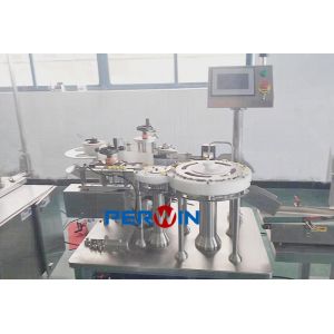Vial Filling Capping And Labeling Machine