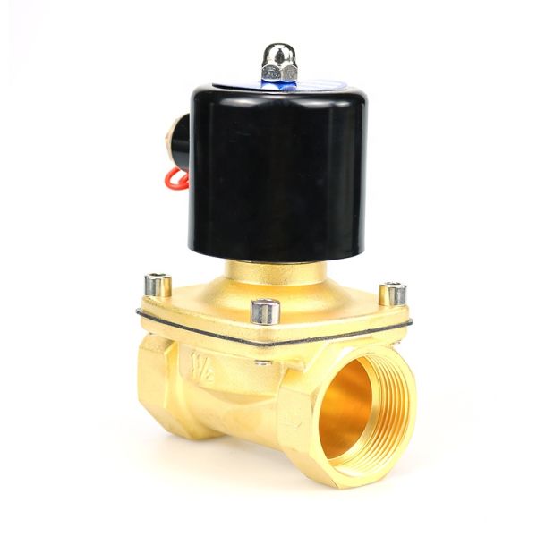 2 Way Custom Solenoid Control Valve Brass Solenoid Actuator Valve Free Sample