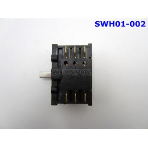 Durable Rotary Selector Switch , Freestanding Oven Temperature Control Switch