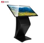 IR Touch Indoor Digital Signage Displays K Type Touch Screen Digital Kiosk