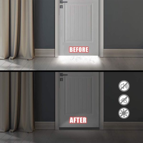 Indoor Door Weather Stripping Self Adhesive Door Bottom Seal OEM ODM