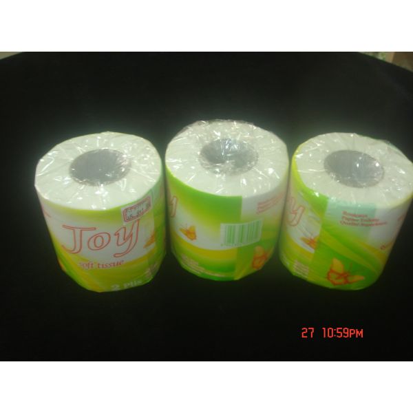 China Environmental Biodegradable 2 Ply Tissue hygienic paper of Virgin Pulp 120g wholesale