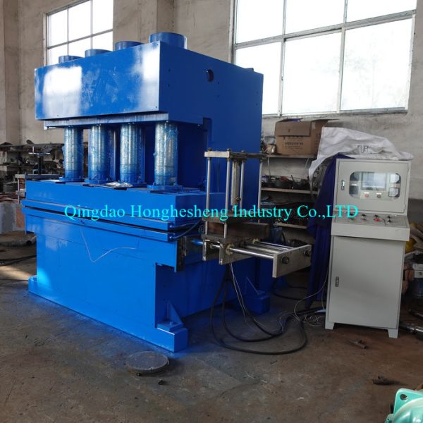 400t Hydraulic C Type Upper Pressure Vulcanizing Machine With Plc