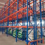 Q235 Customized Adjustable Leveling Feet Warehouse Pallet Racking Easy To