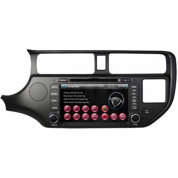 Ouchuangbo Car Stereo Radio DVD Player for Kia K3 Rio 2011-2012 GPS Navigation USB Media Player OCB-8047A