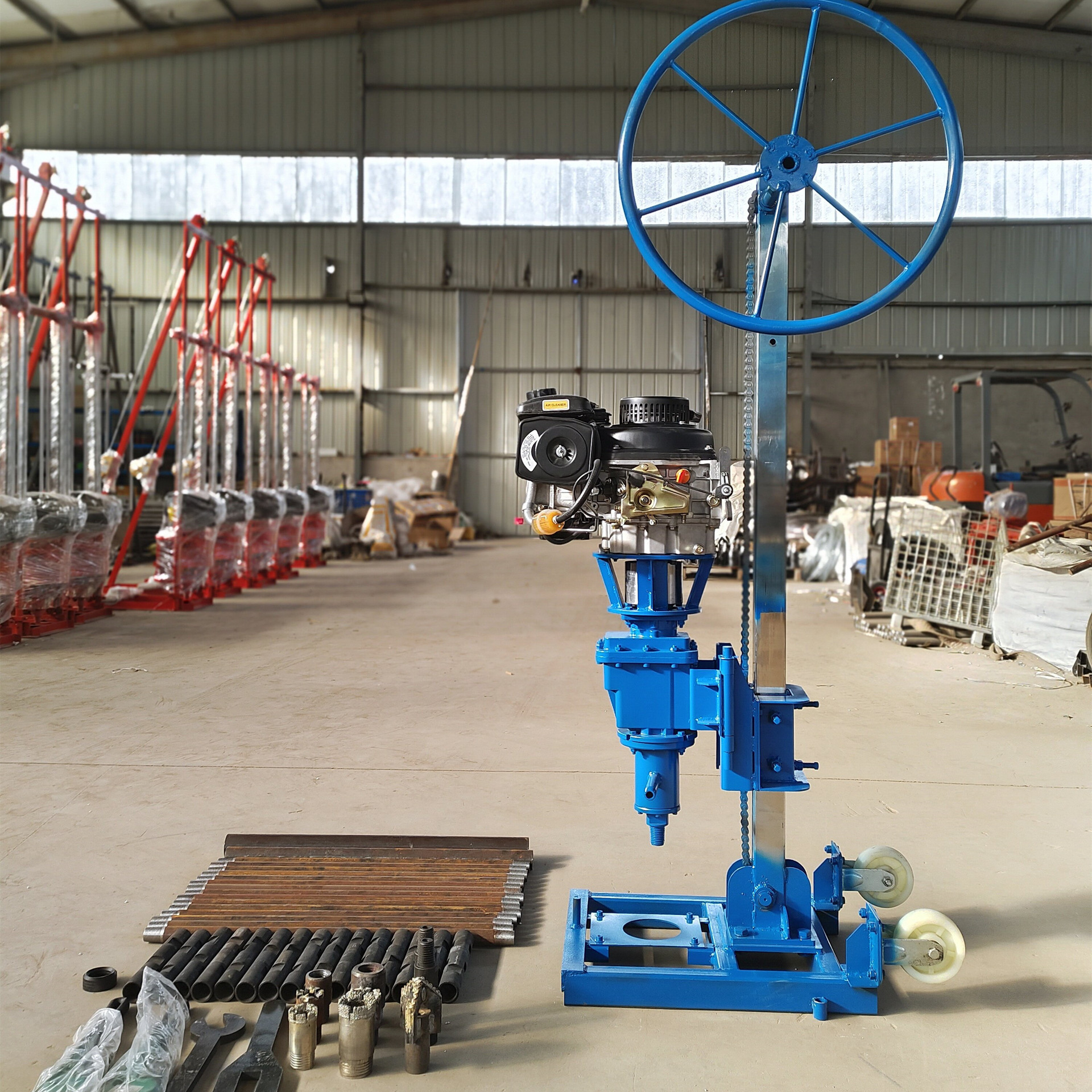 Diamond Bit Vertical Soil Investigation Drilling Rig 30m for Geotechnical Exploration