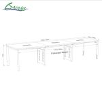 Sleek And Professional Office Conference Table High Capacity Scratch-resistant