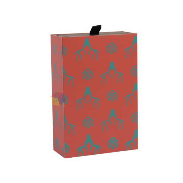 Wholesale Custom Logo Printed Rigid Cardboard Paper Design Sliding Drawer Gift Boxes Packaging