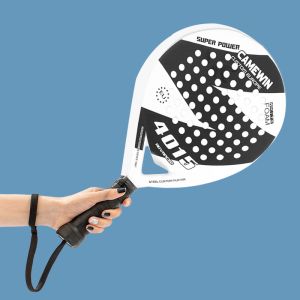 Custom Tennis Carbon Fiber Padel Racket PVC Material Exercise Recovery