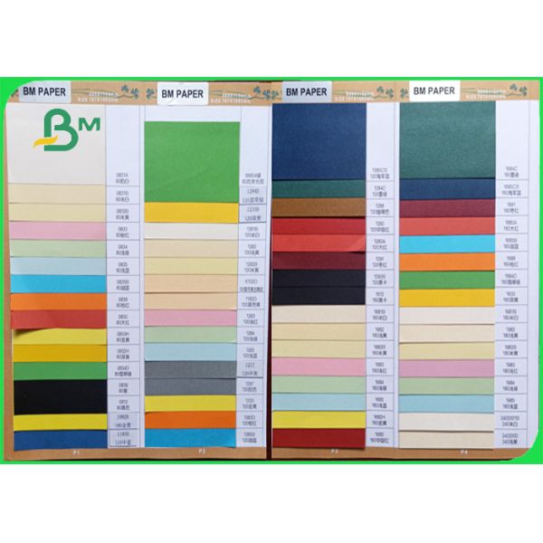 colored offset paper 70gsm - 250gsm Smooth Surface Green / Blue / Red Colored Offset Paper For Printing