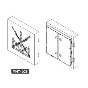EN12966 Lane Control LED Traffic Signals VMS Traffic Arrow Board