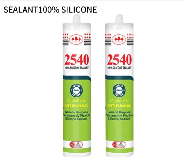 Highly Acid Silicone Sealant Fast Curing Speed 500% Elongation At Break Good