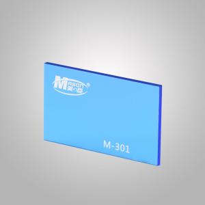 China 8x4 Transparent Blue Heavy Plastic Sheeting Plastic Cover Sheets on sale