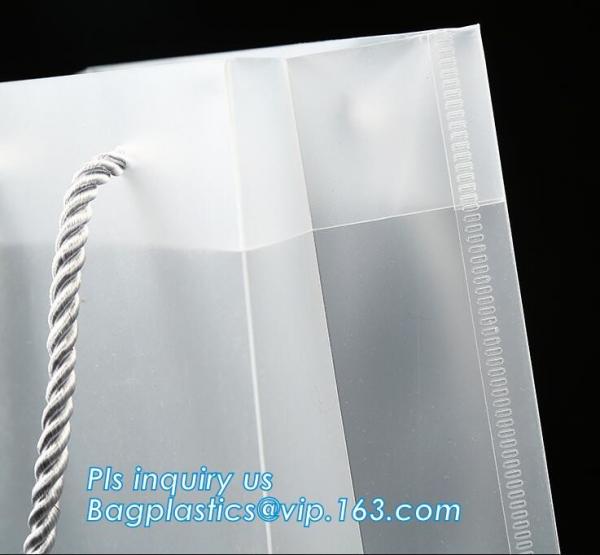 China Custom Design Logo Biodegradable Shopping Gift Soft loop Handle Plastic Bag,Loop handles Plastic Shopping Bag