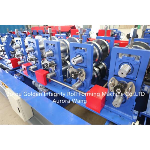 PLC Cz Purlin Forming Machine Steel Frame Purlin Making Machine
