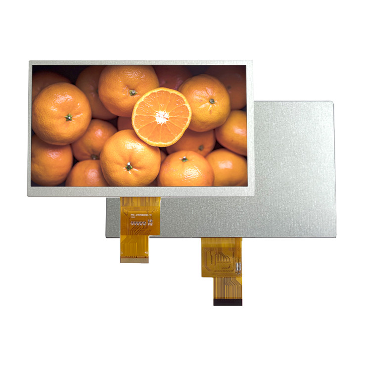 Smart HMI 7 Inch TN LCD Display LVDS Interface 1024x600 Resolution 1000nits