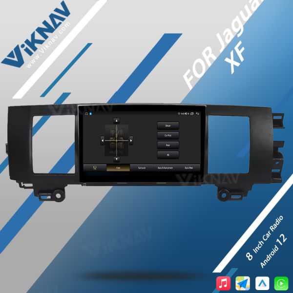 8 Inch Jaguar XF 2011-2015 Touch Screen Car Stereo Wireless Android Auto Head Unit Carplay