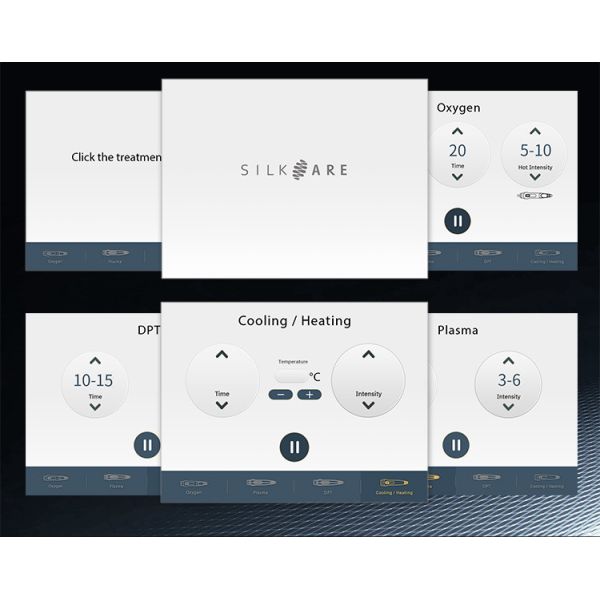 New Design 6 in1 Skin Oxygen Skin Facial Machine with Plasma