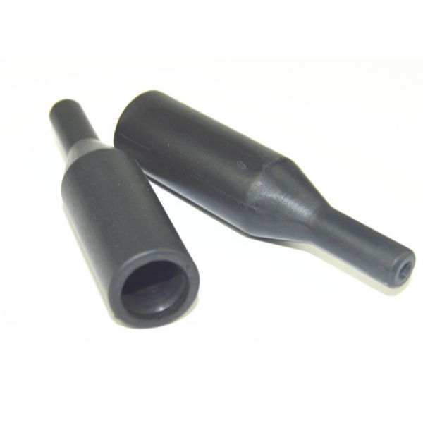 High Black NBR HNBR Heat Resistant Wire Tubing Wire Protector Rubber Boot Cable Gland Shroud Accept Custom