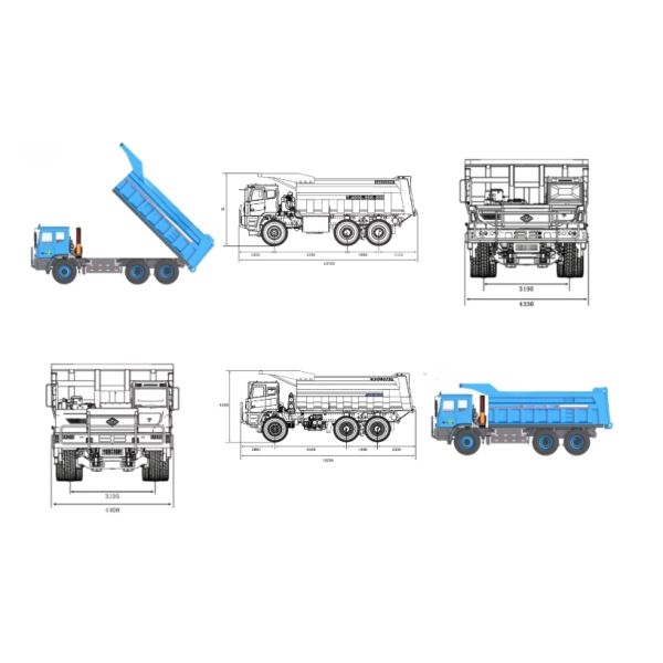 ELECTRIC WIDE BODY MINING DUMP TRUCK FOR MINING OPERATIONS