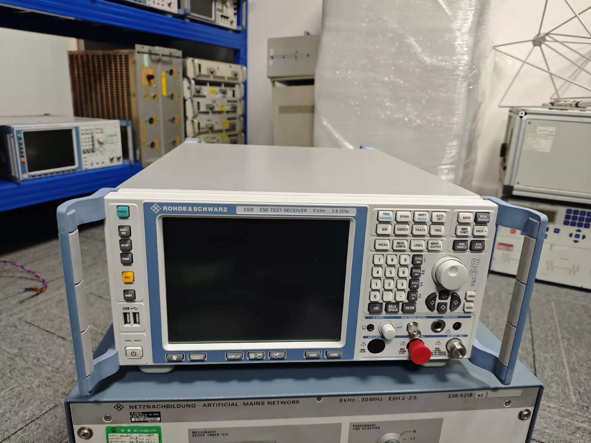 China Rohde &amp; Schwarz 3.6 GHz CISPR Compliant Emi Testing Equipment R&amp;S ESR3 wholesale