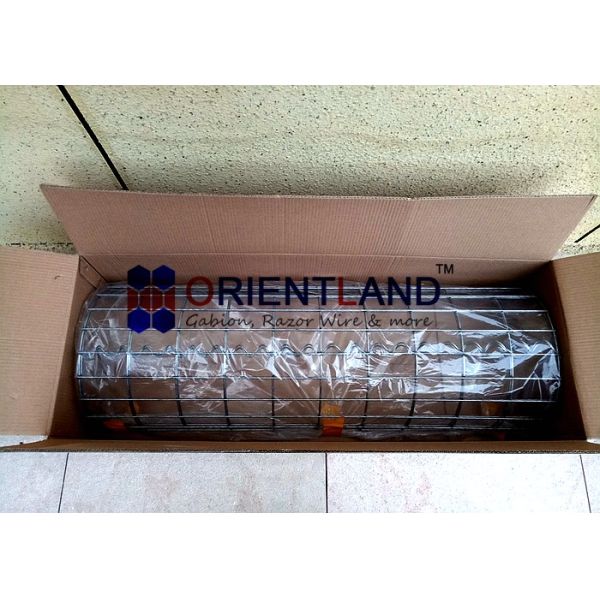 4.0mm Hot Dip Galvanized Garden Gabion Pillars