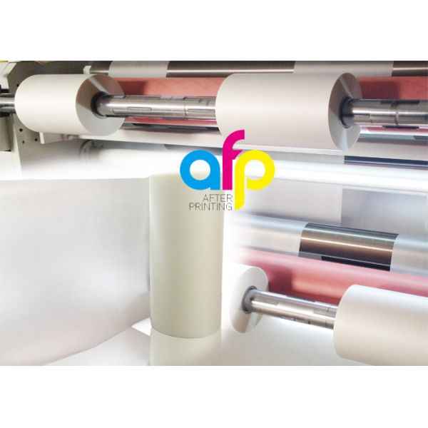 Scratch Resistant Polyester Laminating Film For Paper Lamination Soft Touch