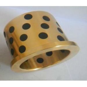 China Durable Copper Graphite Bronze Bushing Good Abrasion Resistant Long Lifespan wholesale
