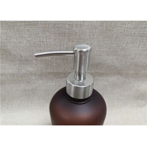 China Recyclable Pump Tops For Bottles , Ribbed Closure Lotion Soap Dispenser Pumps on sale