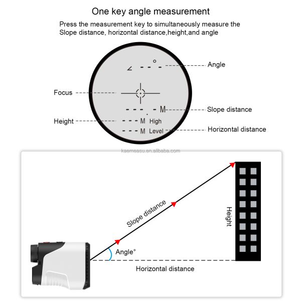 Laser Rangefinders 450m-1000m Golf Distance Meter Digital Hunting Shooting Mini telescope Sport Golf Laser Rangefinder