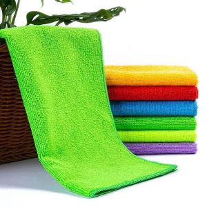 China High Absorbability Edgeless Microfibre Cloth easy cleanup Fade resistant wholesale