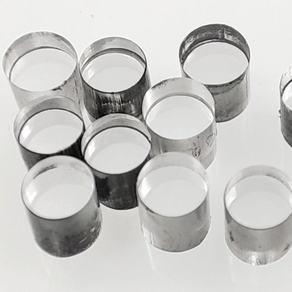 Colorless Single Crystal Cylindrical CVD Diamond No Inclution No Defect CVD Stick