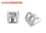 Plastic Covered EK Spring Clip Galvanization Surface Decreasing Noise During