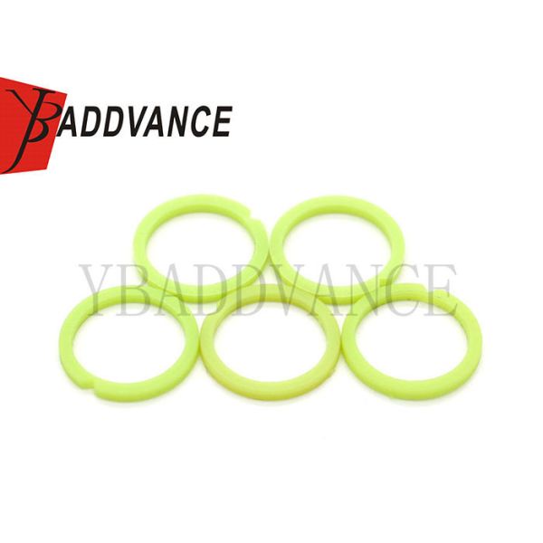 Plastic / Nylon Fuel Injector Spacers BC2002 Green Color For Bosch Injector