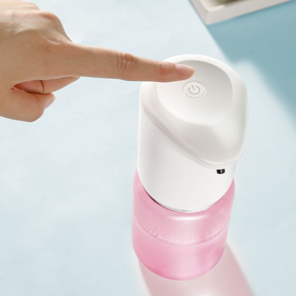 Orange USB Automatic Soap Dispenser CE Bathroom 400ML