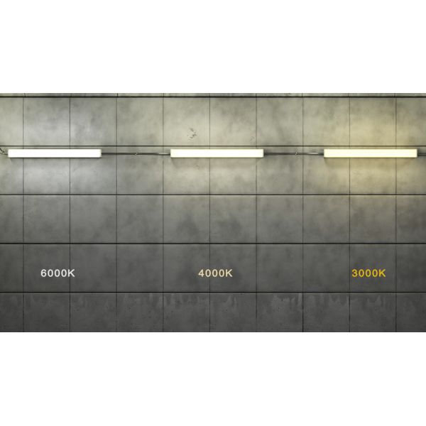 COMLED LED Batten Fixture Wall Mount with Linkable