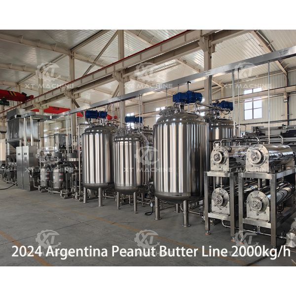 SS304 Peanut Butter Mixing Tank De-gassing Tank 200L-1000L