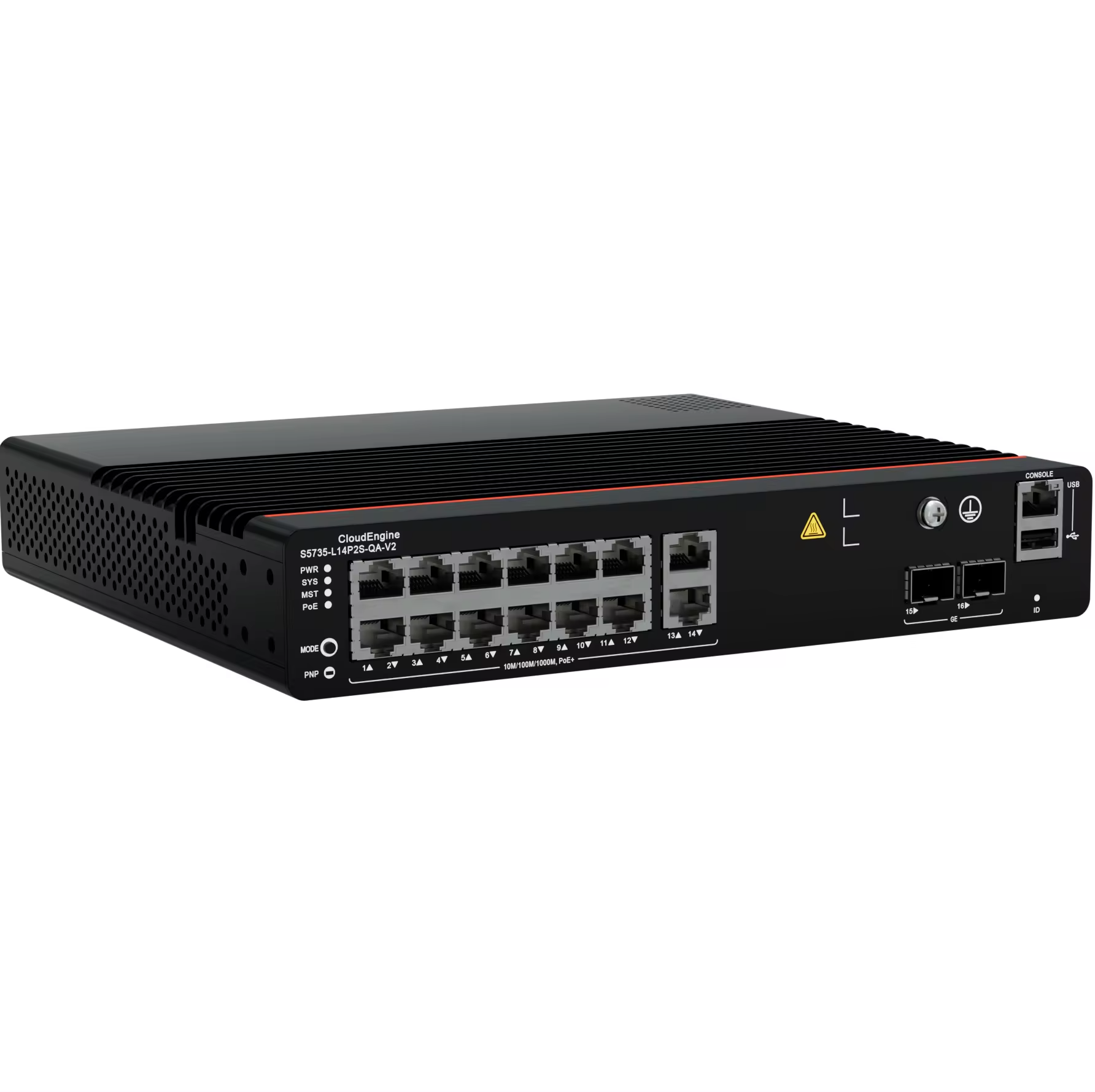 Full-Duplex Half-Duplex Communication Mode 247W PoE Network Switch with 14*10/100/1000BASE-T Ports 2*GE SFP PoE Switches