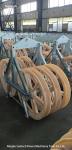 Contruction Transmission Line Steel Sheave Cable Conductor Stringing Pulley