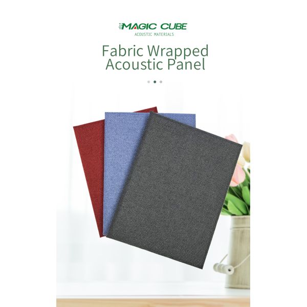 Customizable Fabric Wrapped Acoustic Panel For Enhanced Acoustics In Conference Rooms And Auditoriums