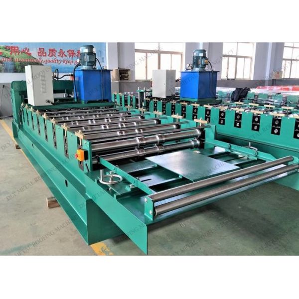 6 Ton Metal Roofing Machine Automatic PPGI Steel Sheet Making Equipment