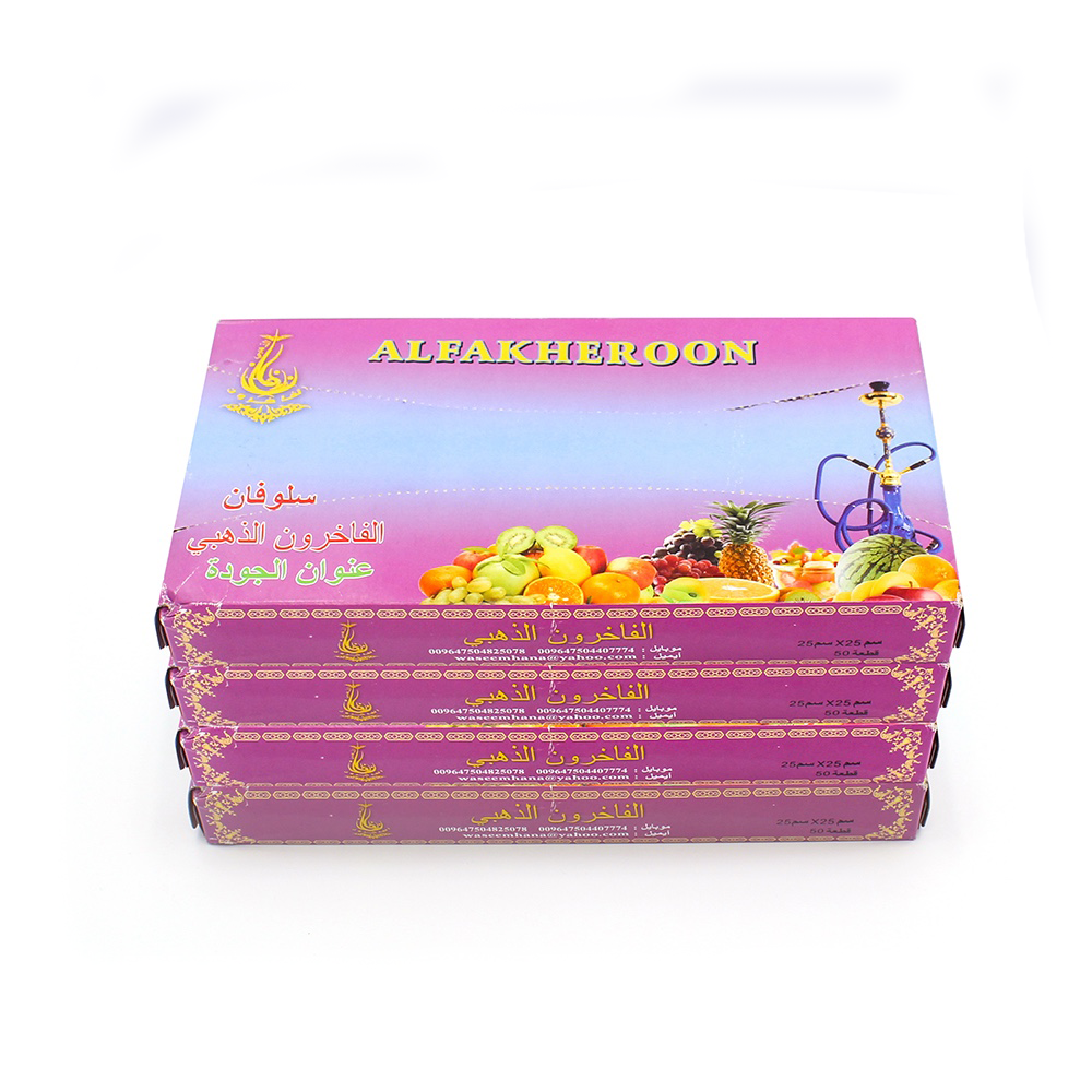 12mic 9inch 10.75inch Embossed Pre Cut Foil Sheets Foil Paper Aluminum Foil Pop Up Sheets